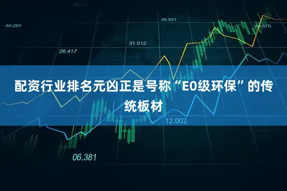 配资行业排名元凶正是号称“E0级环保”的传统板材
